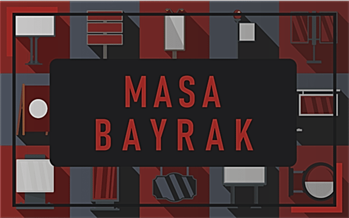 Ankara Baskı Merkezi 312Reklam MASA BAYRAK