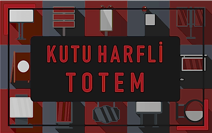 Ankara Baskı Merkezi 312Reklam KUTU HARFLİ TOTEM